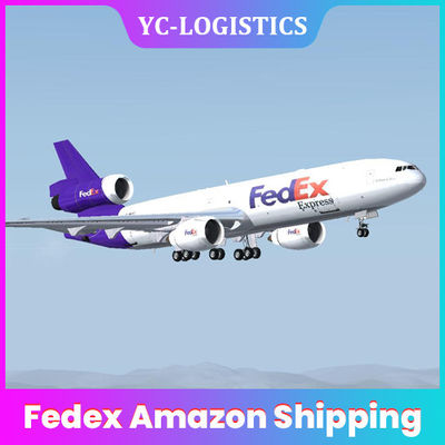 Entrega de Fedex das Amazonas do PO CA HN da entrega do dia de China a Europa EUA Canadá